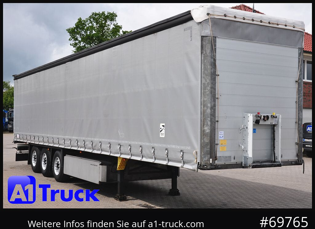 Semirremolque lona SCHMITZ SD Tautliner, Coil, Code XL,verzinkt, Liftachse, 1 Vorbesitzer
