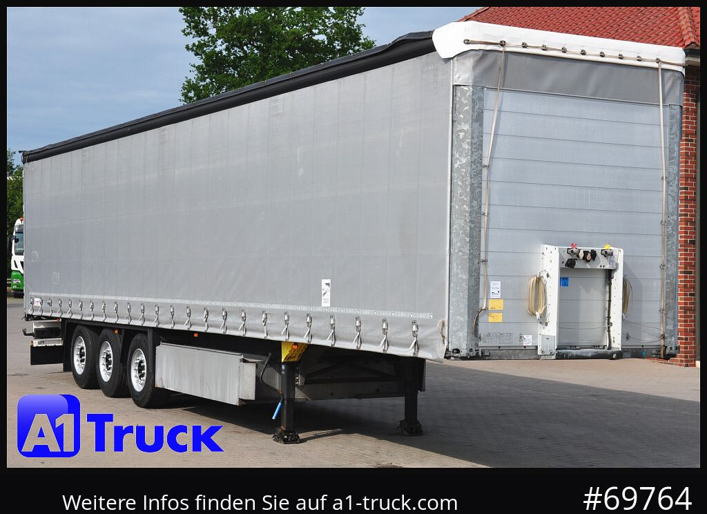 Semirremolque lona SCHMITZ SD Tautliner, Coil, Code XL,verzinkt, Liftachse, 1 Vorbesitzer