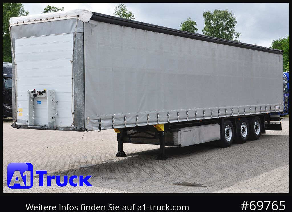 Semirremolque lona SCHMITZ SD Tautliner, Coil, Code XL,verzinkt, Liftachse, 1 Vorbesitzer