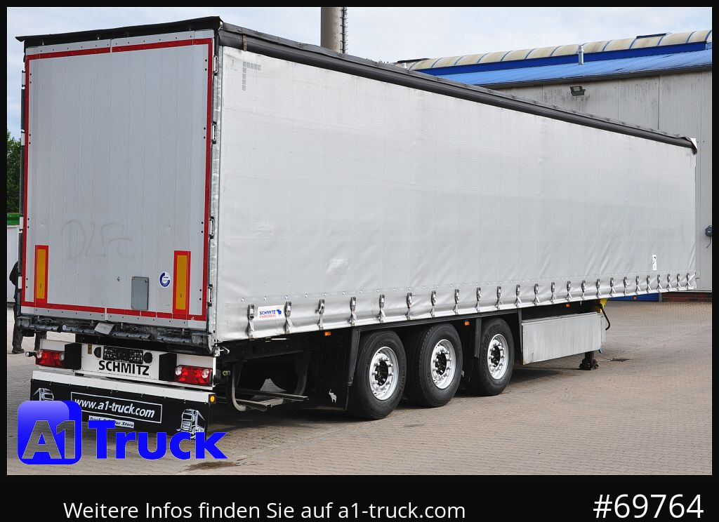 Semirremolque lona SCHMITZ SD Tautliner, Coil, Code XL,verzinkt, Liftachse, 1 Vorbesitzer