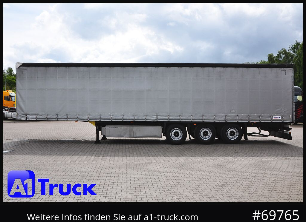 Semirremolque lona SCHMITZ SD Tautliner, Coil, Code XL,verzinkt, Liftachse, 1 Vorbesitzer
