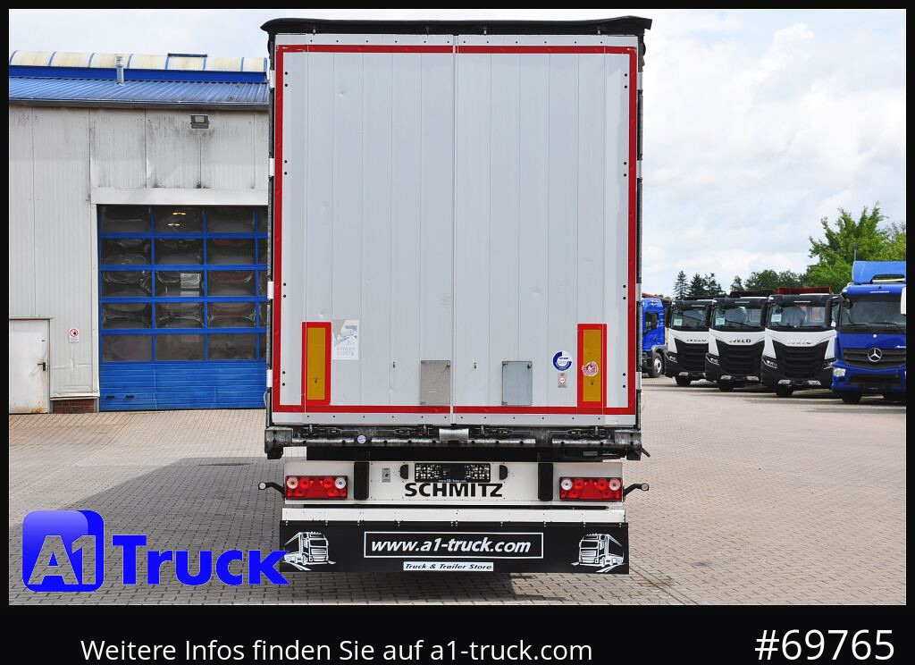 Semirremolque lona SCHMITZ SD Tautliner, Coil, Code XL,verzinkt, Liftachse, 1 Vorbesitzer