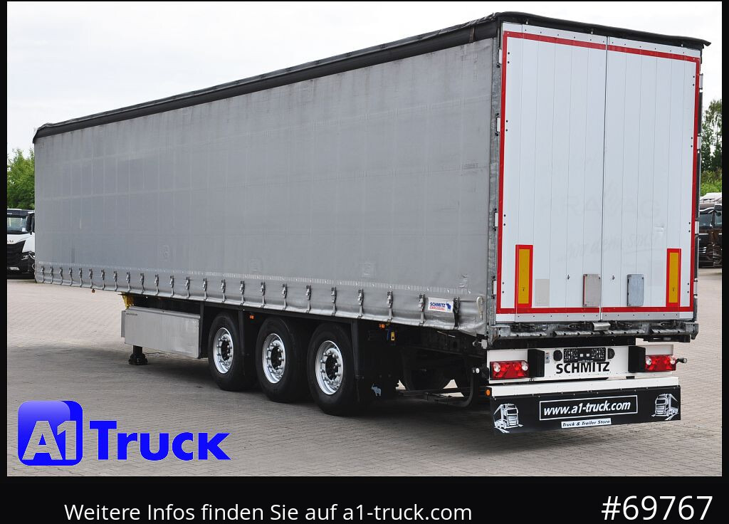 Semirremolque lona SCHMITZ SD Tautliner, Coil, Code XL,verzinkt, Liftachse, Steckrungen