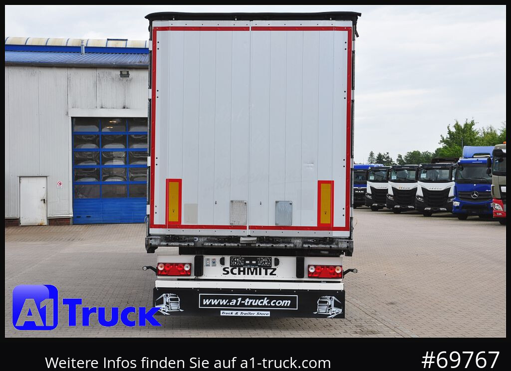 Semirremolque lona SCHMITZ SD Tautliner, Coil, Code XL,verzinkt, Liftachse, Steckrungen