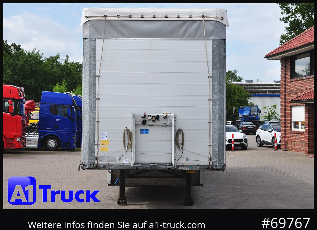 Semirremolque lona SCHMITZ SD Tautliner, Coil, Code XL,verzinkt, Liftachse, Steckrungen