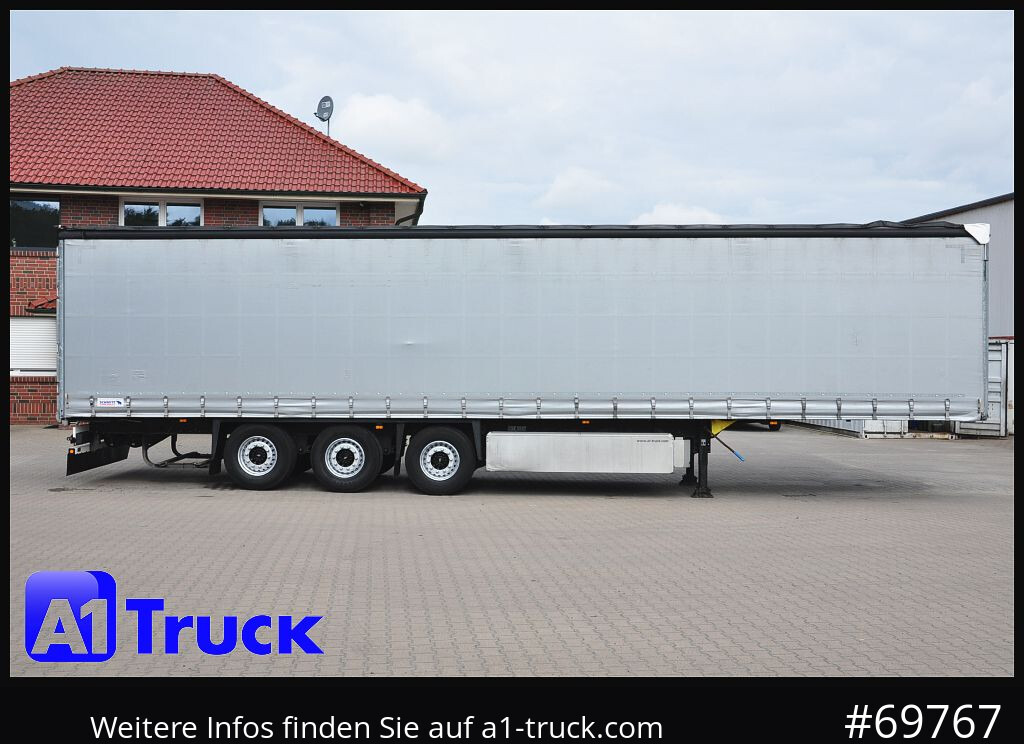 Semirremolque lona SCHMITZ SD Tautliner, Coil, Code XL,verzinkt, Liftachse, Steckrungen