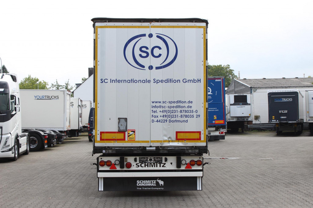 Semirremolque lona SCHMITZ Standard  2,8h  Edscha  2xLift  Coil  Alufelgen