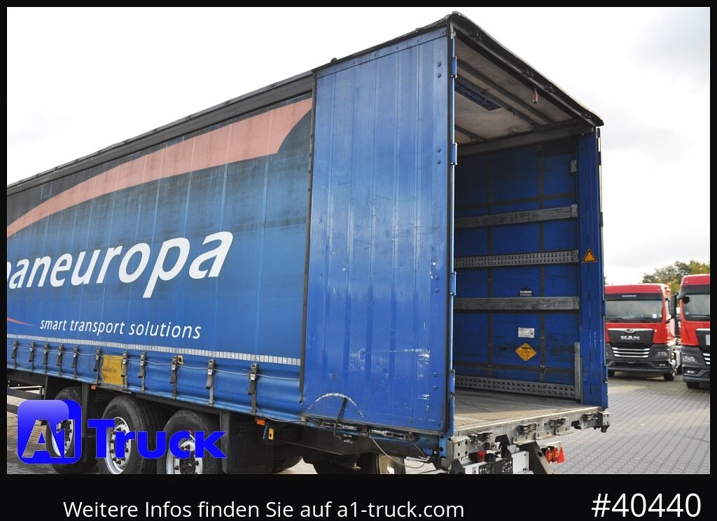 Semirremolque lona SCHMITZ Tautliner, Code XL, Coil, Bahn, verzinkt