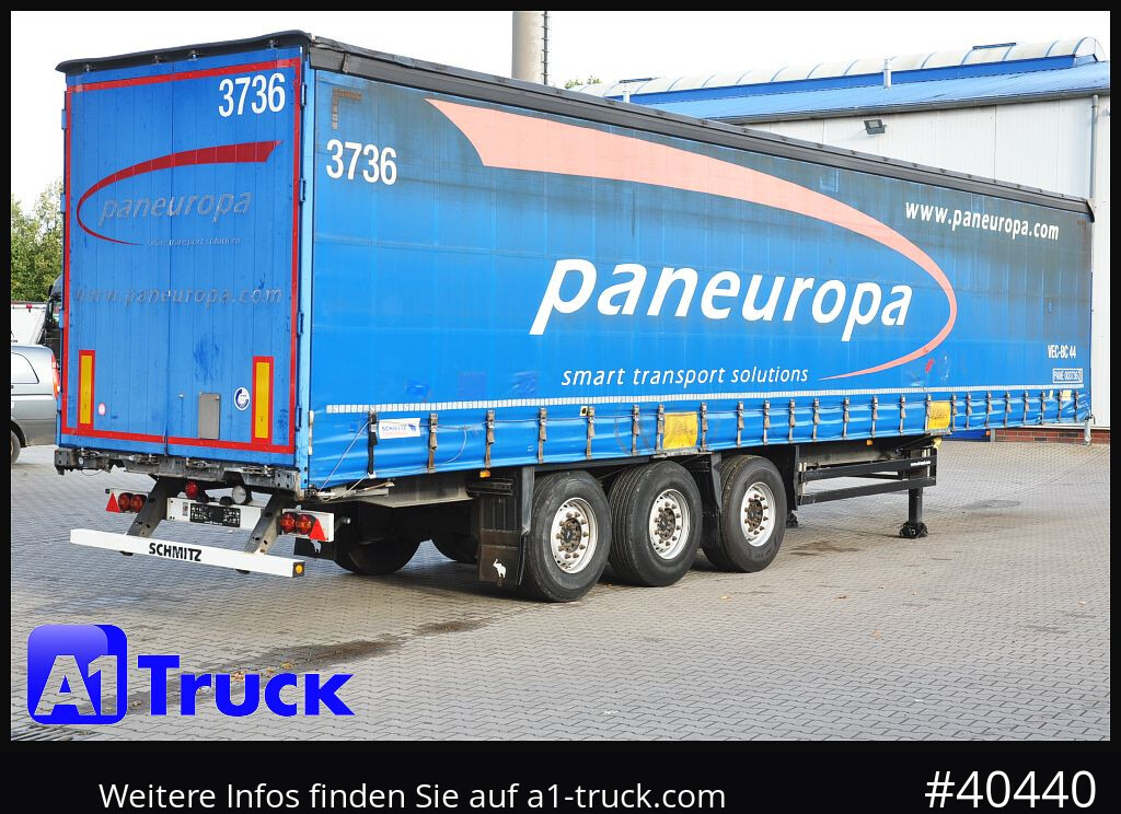 Semirremolque lona SCHMITZ Tautliner, Code XL, Coil, Bahn, verzinkt