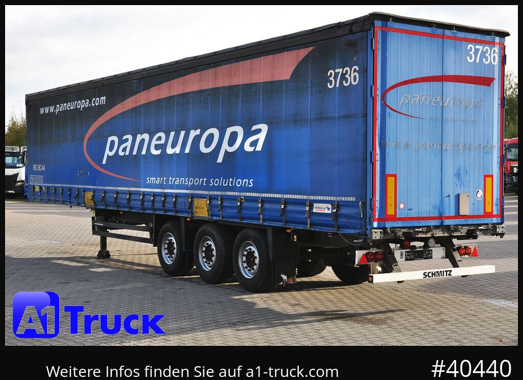 Semirremolque lona SCHMITZ Tautliner, Code XL, Coil, Bahn, verzinkt