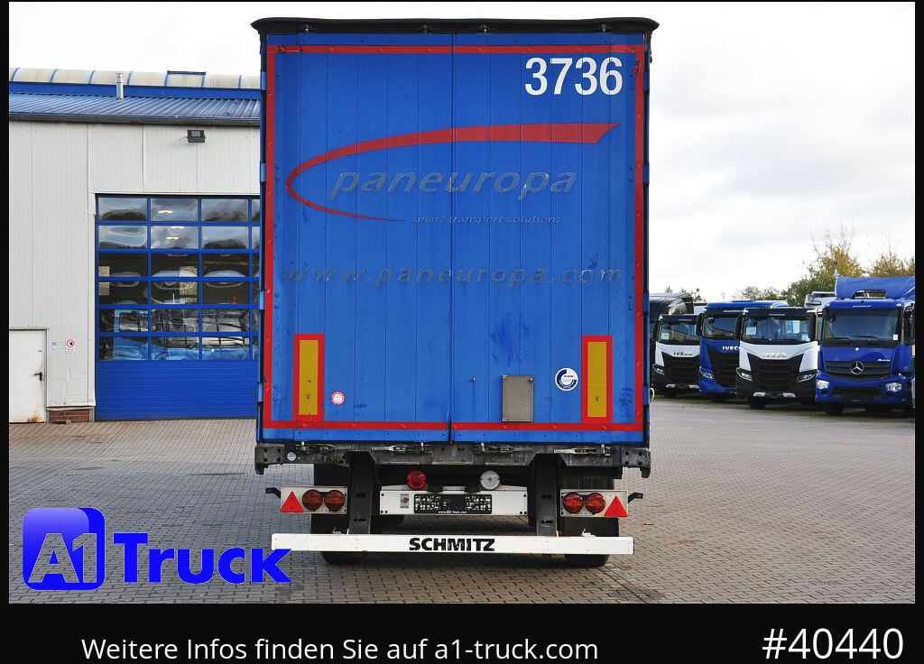 Semirremolque lona SCHMITZ Tautliner, Code XL, Coil, Bahn, verzinkt