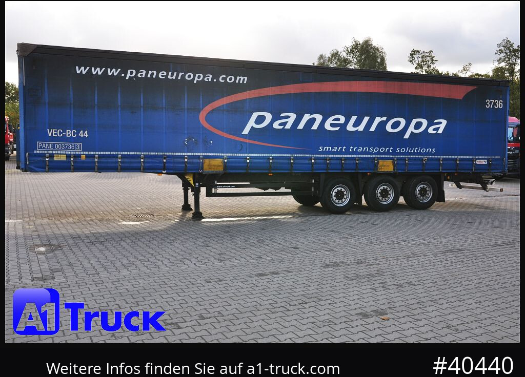 Semirremolque lona SCHMITZ Tautliner, Code XL, Coil, Bahn, verzinkt