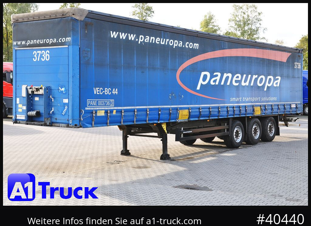 Semirremolque lona SCHMITZ Tautliner, Code XL, Coil, Bahn, verzinkt