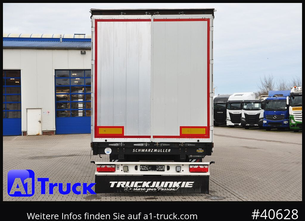 Semirremolque lona SCHWARZMUELLER Speed Curtain, Getränke, Alu, Liftachse, VDI 2700
