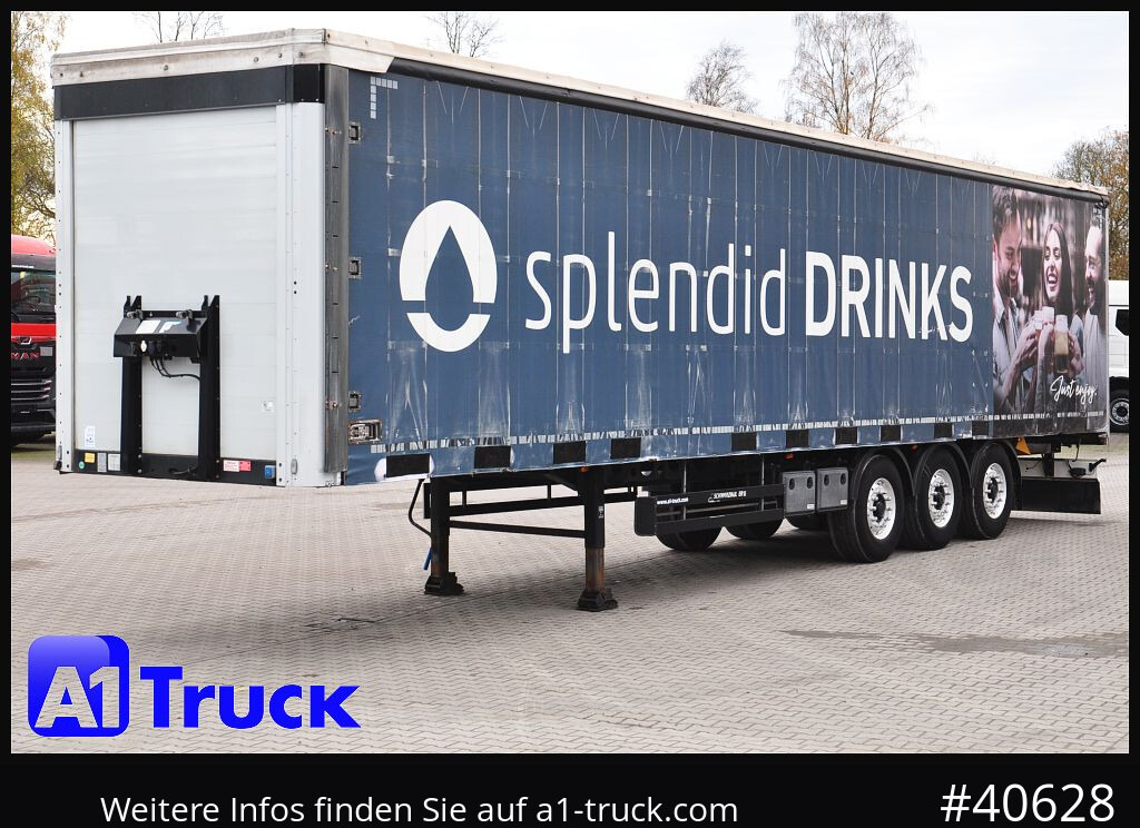Semirremolque lona SCHWARZMUELLER Speed Curtain, Getränke, Alu, Liftachse, VDI 2700