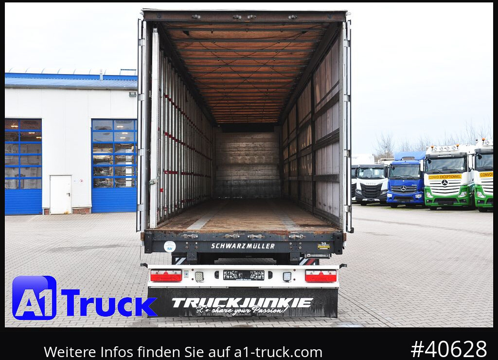 Semirremolque lona SCHWARZMUELLER Speed Curtain, Getränke, Alu, Liftachse, VDI 2700