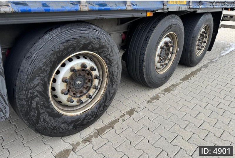 Semirremolque lona Schmitz Cargobull SCB*S3T / Disk brakes / Huckepack