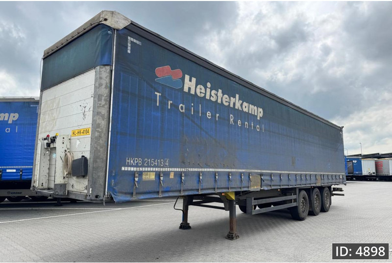 Semirremolque lona Schmitz Cargobull SCB*S3T / Disk brakes / Huckepack