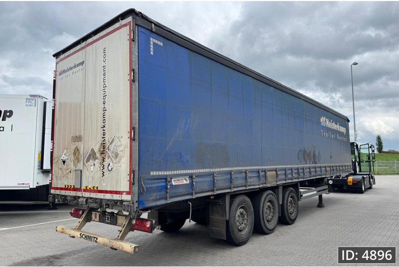 Semirremolque lona Schmitz Cargobull SCB*S3T / Disk brakes / Huckepack
