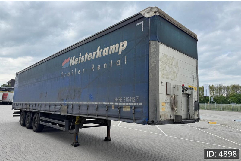 Semirremolque lona Schmitz Cargobull SCB*S3T / Disk brakes / Huckepack