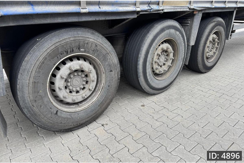 Semirremolque lona Schmitz Cargobull SCB*S3T / Disk brakes / Huckepack