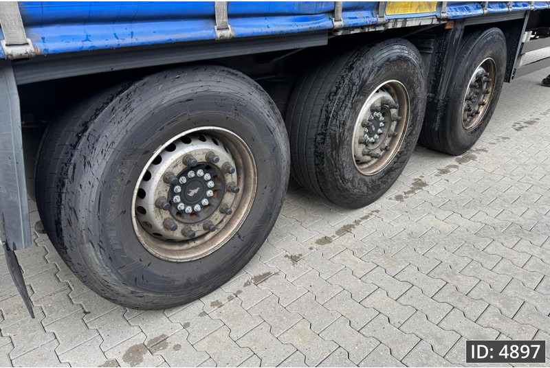 Semirremolque lona Schmitz Cargobull SCB*S3T / Disk brakes / Huckepack