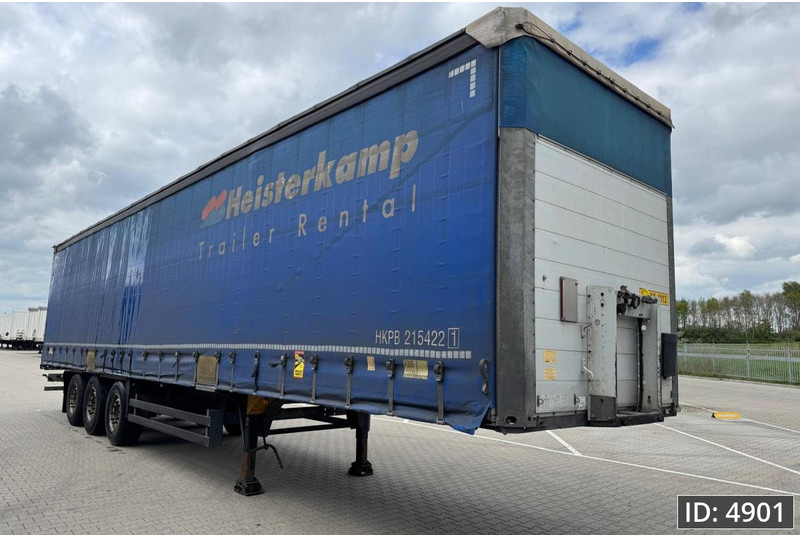 Semirremolque lona Schmitz Cargobull SCB*S3T / Disk brakes / Huckepack