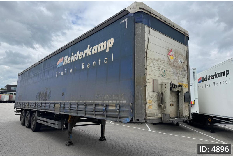 Semirremolque lona Schmitz Cargobull SCB*S3T / Disk brakes / Huckepack