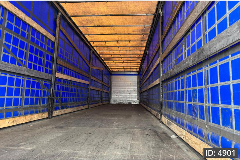 Semirremolque lona Schmitz Cargobull SCB*S3T / Disk brakes / Huckepack