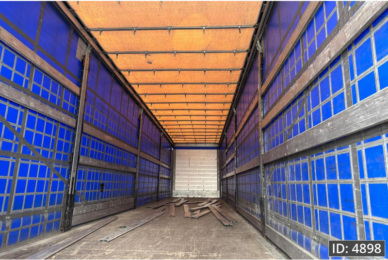 Semirremolque lona Schmitz Cargobull SCB*S3T / Disk brakes / Huckepack