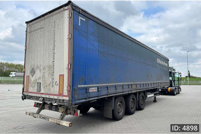 Semirremolque lona Schmitz Cargobull SCB*S3T / Disk brakes / Huckepack