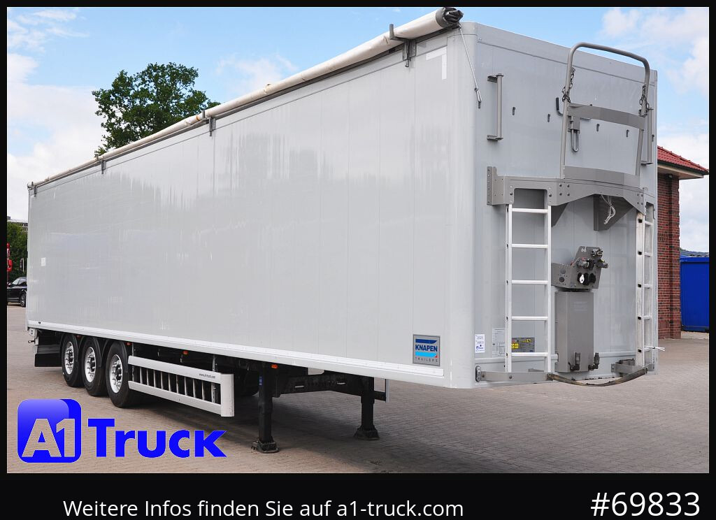 Semirremolque piso movil KNAPEN K100, HD Heavy Duty, 90m³, Funk