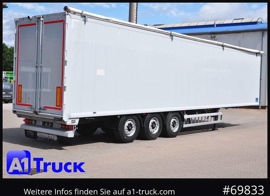 Semirremolque piso movil KNAPEN K100, HD Heavy Duty, 90m³, Funk