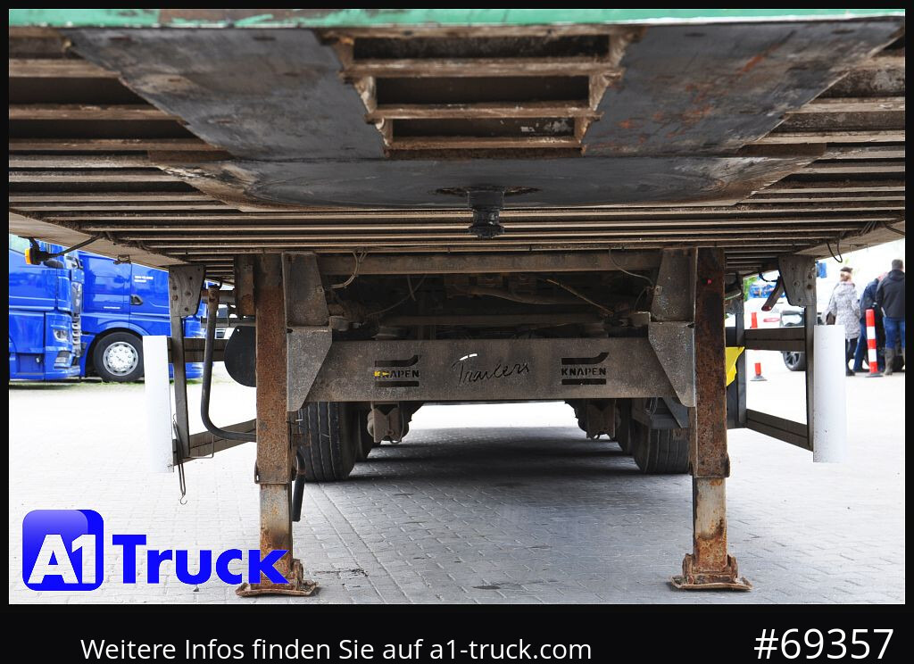 Semirremolque piso movil KNAPEN K100, Lift, SAF 90m³