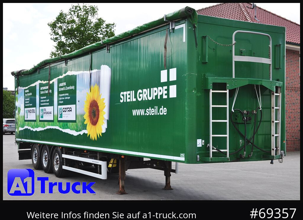 Semirremolque piso movil KNAPEN K100, Lift, SAF 90m³