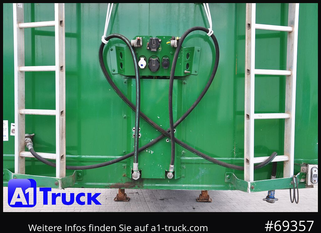 Semirremolque piso movil KNAPEN K100, Lift, SAF 90m³