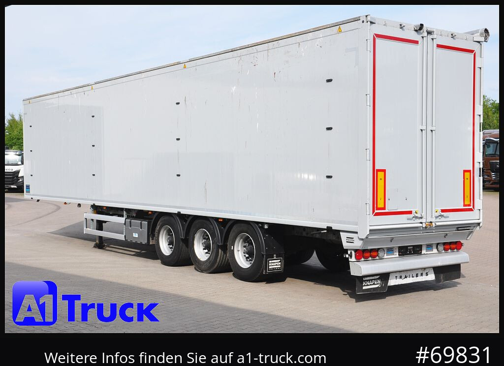 Semirremolque piso movil KNAPEN K100, Liftachse, Funk ca. 90m³