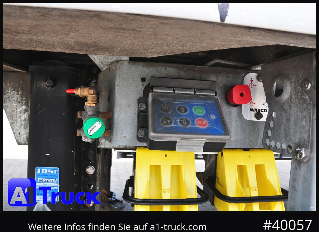 Semirremolque piso movil KNAPEN K100, Liftachse, Funk ca. 90m³