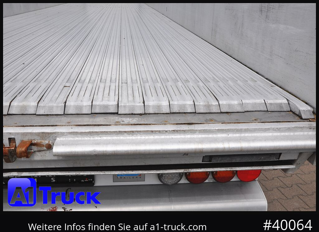 Semirremolque piso movil KNAPEN K100, Liftachse, Funk ca. 90m³