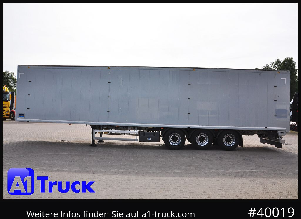 Semirremolque piso movil KNAPEN K100, Liftachse, Funk ca. 90m³