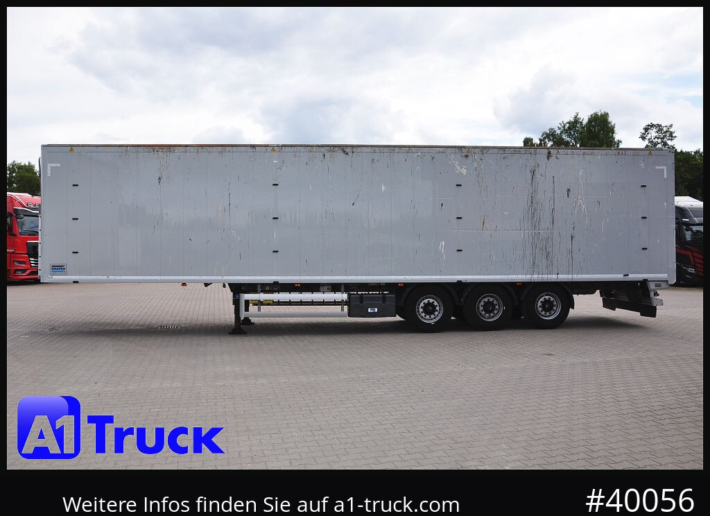 Semirremolque piso movil KNAPEN K100, Liftachse, Funk ca. 90m³