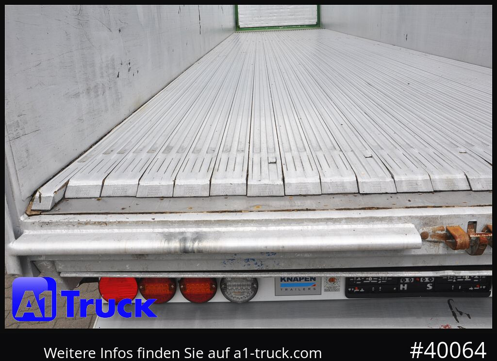 Semirremolque piso movil KNAPEN K100, Liftachse, Funk ca. 90m³
