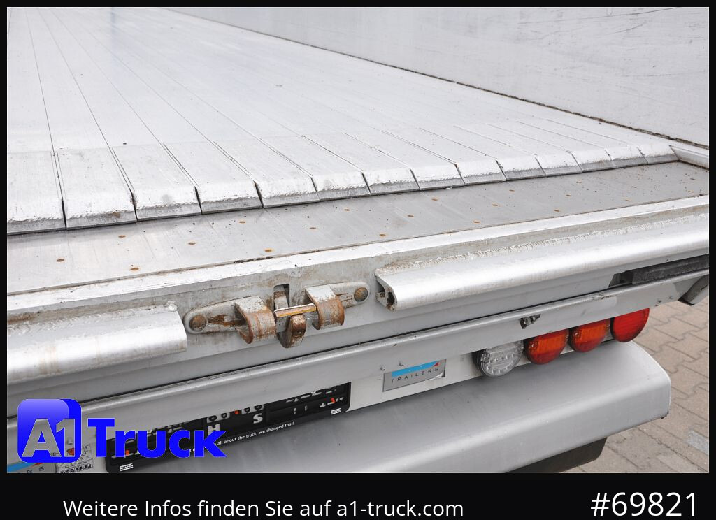 Semirremolque piso movil KNAPEN K100, Liftachse, Funk ca. 90m³