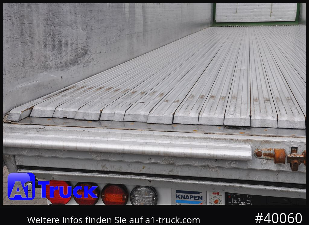 Semirremolque piso movil KNAPEN K100, Liftachse, Funk ca. 90m³