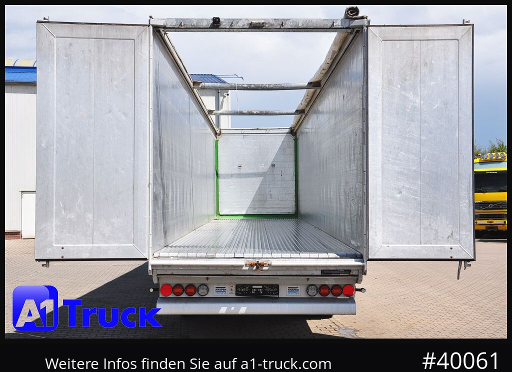 Semirremolque piso movil KNAPEN K100, Liftachse, Funk ca. 90m³