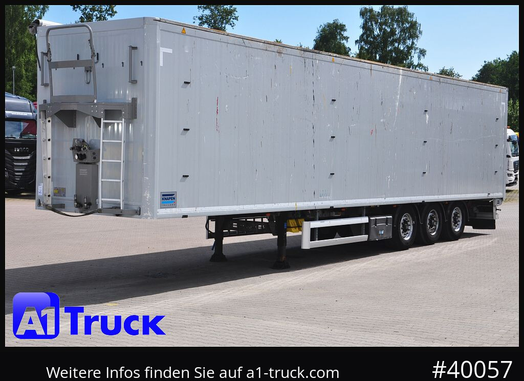 Semirremolque piso movil KNAPEN K100, Liftachse, Funk ca. 90m³