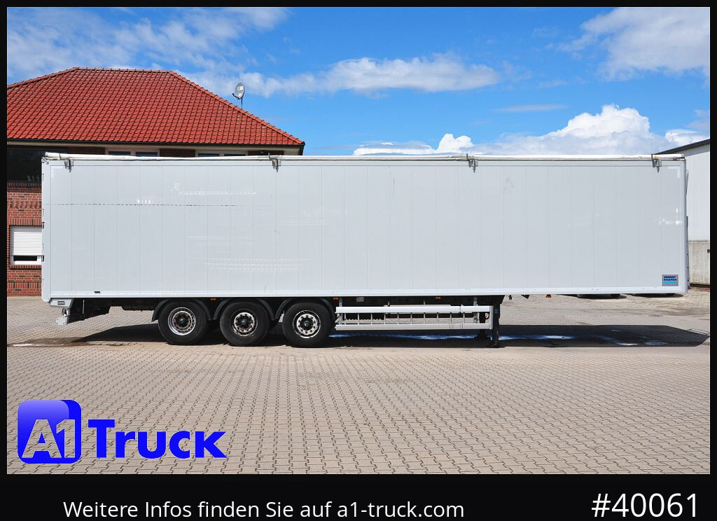 Semirremolque piso movil KNAPEN K100, Liftachse, Funk ca. 90m³