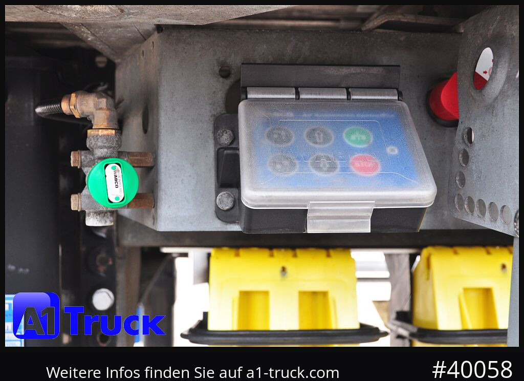 Semirremolque piso movil KNAPEN K100, Liftachse, Funk ca. 90m³