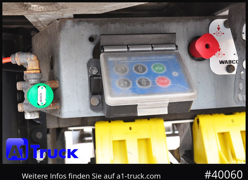 Semirremolque piso movil KNAPEN K100, Liftachse, Funk ca. 90m³