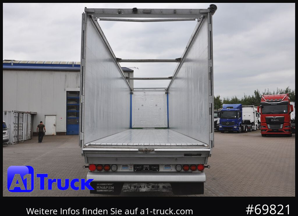 Semirremolque piso movil KNAPEN K100, Liftachse, Funk ca. 90m³
